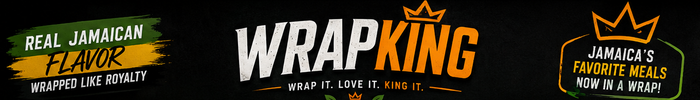 WRAPKING, real Jamaican flavor, wrapped like royalty